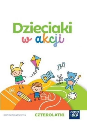 Dzieciaki w akcji 4-latki zestaw dla dziecka - Anna Stalmach-Tkacz, Karina Mucha