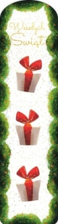 Zakładka tradycyjna Boże Narodzenie Prezenty