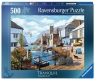Ravensburger, Puzzle 500: Spokojna Przystań (12000503) Wiek: 12+