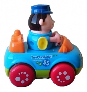 Samochodzik z napędem ciernym