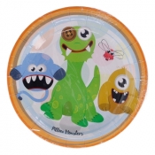 Talerz jednorazowy Arpex Pillow Monsters śr. 180mm 8 szt (DC5310)