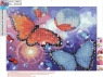 Mozaika diamentowa 5D 30x40cm Butterflies 89631