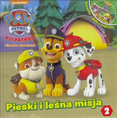 Psi Patrol 2 Pieski i leśna misja + DVD