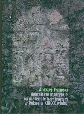 Hebrajskie inskrypcje na materiale kamiennym - Trzciński Andrzej