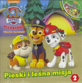 Psi Patrol 2 Pieski i leśna misja + DVD - Praca zbiorowa