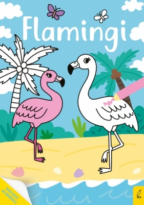 Moja kolorowanka. Flamingi - Opracowanie zbiorowe