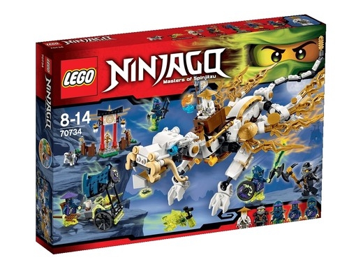 Lego Ninjago Smok mistrza Wu (70734)