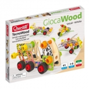 Zestaw konstrukcyjny Tecno Wood Premium Pojazdy 65 elementów (0731)