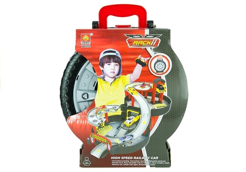 <img src='https://webimage.pl/pics/310/8/d5905884458310_1.jpg' style='height:440px' /> Parking garaż samochodowy zamknięty w kole walizka