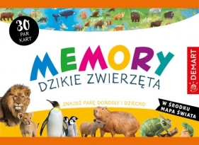 Memory. Dzikie zwierzęta - Anna Borchard, Aleksandra Kowalewska