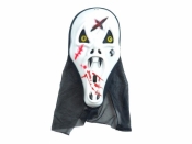 Maska Krzyk biała - blizny