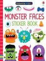 Monster Faces Sticker Book (Usborne Minis) Sam Smith