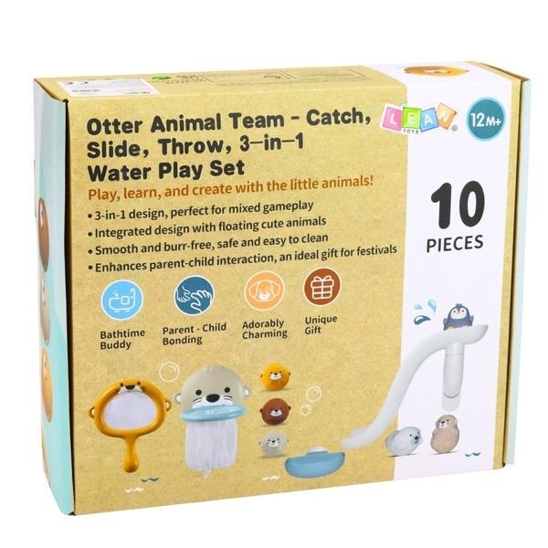 Zabawki do kąpieli Wydra 10el.