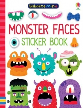 Monster Faces Sticker Book (Usborne Minis) - Sam Smith