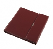Teczka Optimus A4 PVC Bordo