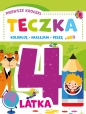 Pierwsze kroczki. Teczka 4 latka - Opracowanie zbiorowe
