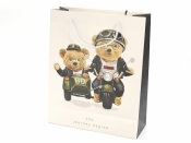 Torebka prezentowa Pluszaki 32x26x10cm MIX