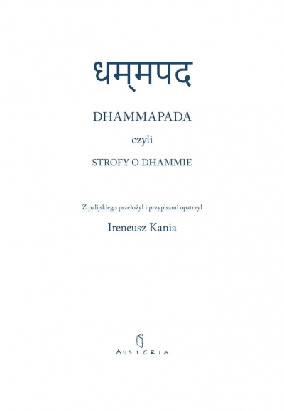Dhammapada czyli Strofy o Dhammie