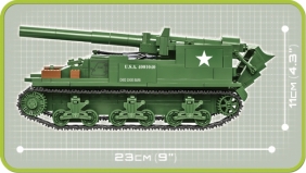 Cobi: Small Army WWII. M12 Gun Motor Carriage (2531)
