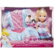 JAKKS Kopciuszek lalka i sukienka dla dziewczynek (86831)