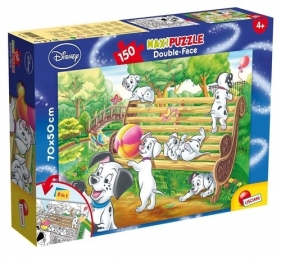 Puzzle dwustronne maxi 101 Dalmatyńczyków 150 (48311)