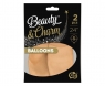 Balony Beauty&Charm pastelowe cieliste 61cm 2szt