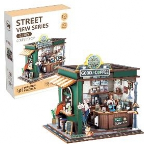 Uliczny zakątek 3D - Kawiarenka, 138el.