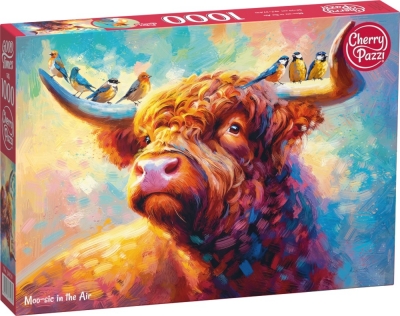 <img src='https://webimage.pl/pics/312/1/d5903728731070.jpg' style='height:440px' /> Puzzle 1000 CherryPazzi Moo-sic in the Air 31070