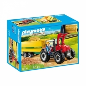 Playmobil Country: Duży traktor z przyczepą (70131)