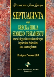 Septuaginta czyli grecka biblia Starego Testamentu