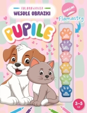 Kolorowanka Wesołe obrazki. Pupile - Opracowanie zbiorowe