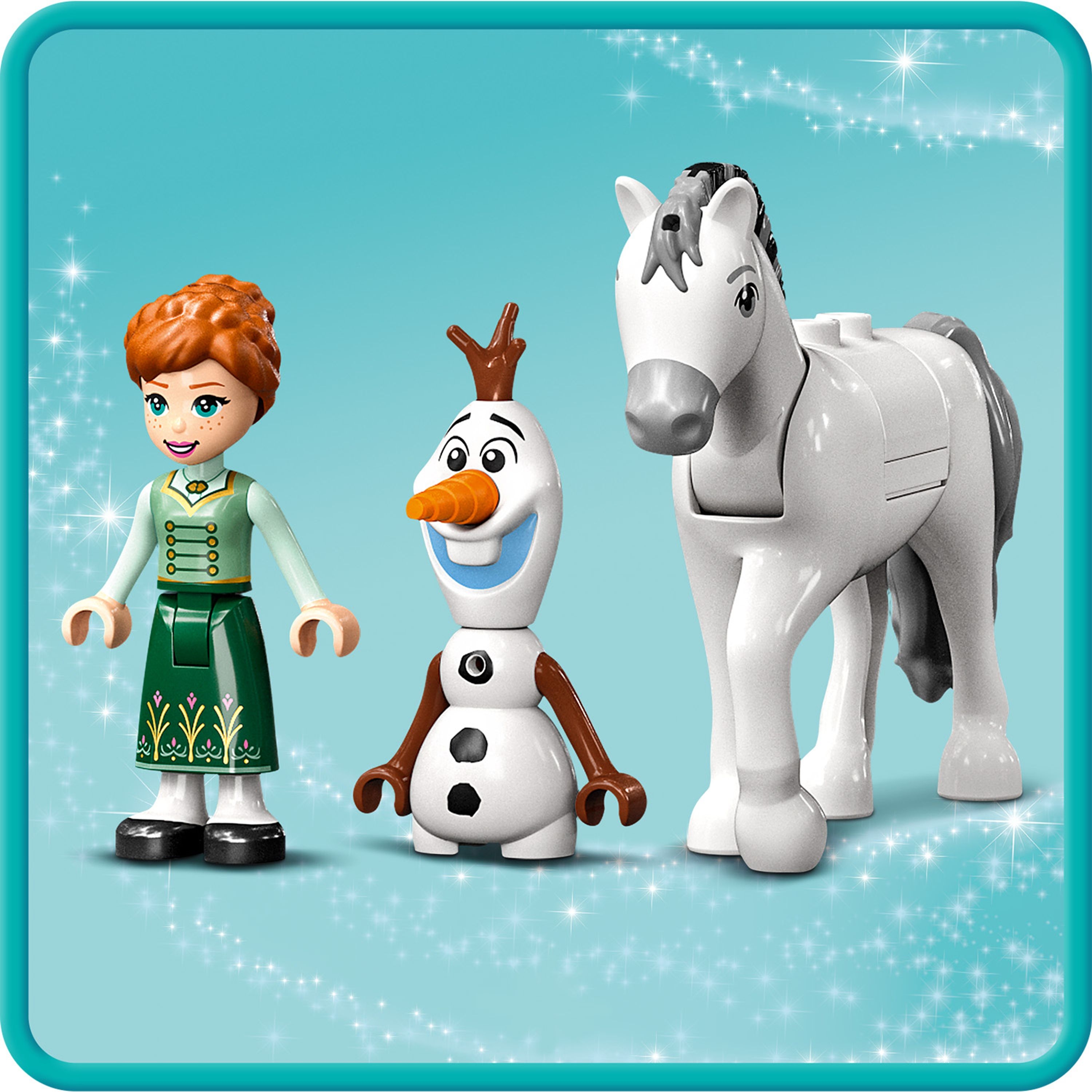 LEGO Disney Princess: Zabawa w zamku z Anną i Olafem (43204)