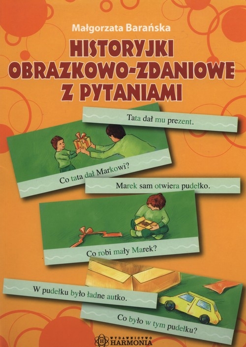 Historyjki obrazkowo-zdaniowe z pytaniami