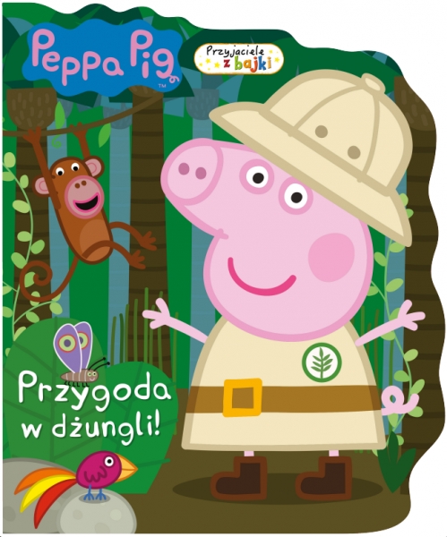 Peppa Pig. Przyjaciele z bajki. Przygoda w dżungli!