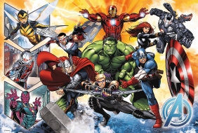 Trefl, Puzzle 100: Siła Avengersów (16431)
