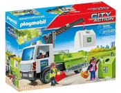 Playmobil City Action: Samochód ciężarowy z kontenerami na szkło (71431)