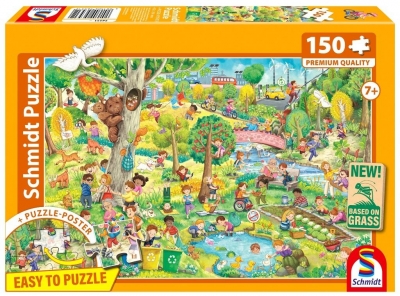 Puzzle PQ 150 Szczęśliwe dzieci, szczęśliwa...G3