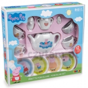 Świnka Peppa. Porcelana - zestaw do herbaty. (7600310531)