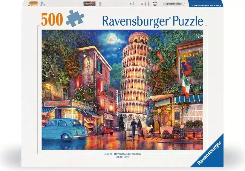 <img src='https://webimage.pl/pics/312/7/d4005555007098.png' style='height:440px' /> Ravensburger, Puzzle 500: Piza (12000709)