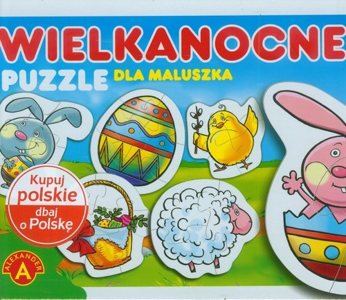 Wielkanocne puzzle dla maluszka (0731)