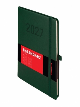 Kalendarz 2027 Memofix A5 TDW - zielony