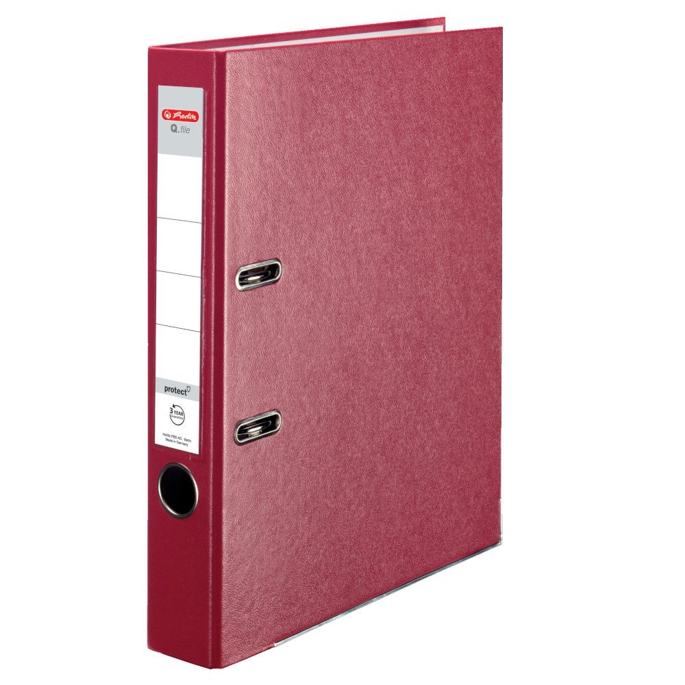 Segregator A4/5cm Q.file - czerwony (11167491)