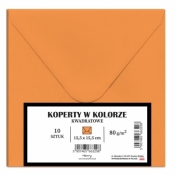 Koperty KW pomarańczowe 10szt