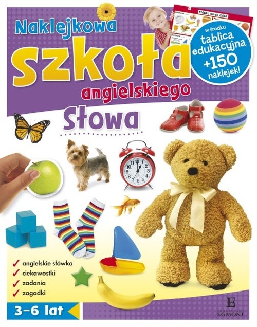 Naklejkowa Szkoła Angielskiego Moje Słowa (60313)