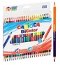 Kredki ołówkowe trójkątne Carioca BiColor 24/48 kolorów