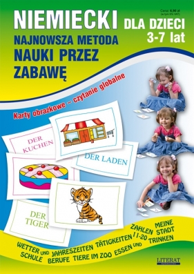 Niemiecki dla dzieci 3-7 lat Najnowsza metoda nauki przez zabawę - Basse Monika, Piechocka-Empel Katarzyna