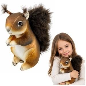 Maskotka Wiewiórka brązowa 22cm