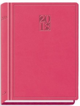 Terminarz 2018 - B7 Print - różowy