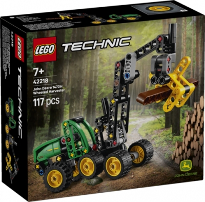 <img src='https://webimage.pl/pics/313/5/d5702018035016.jpg' style='height:440px' /> LEGO Technic Harwester Kołowy John Deere 1470h 42218
