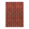 Notatnik w linie Paperblanks Red Velvet Midi Flexi